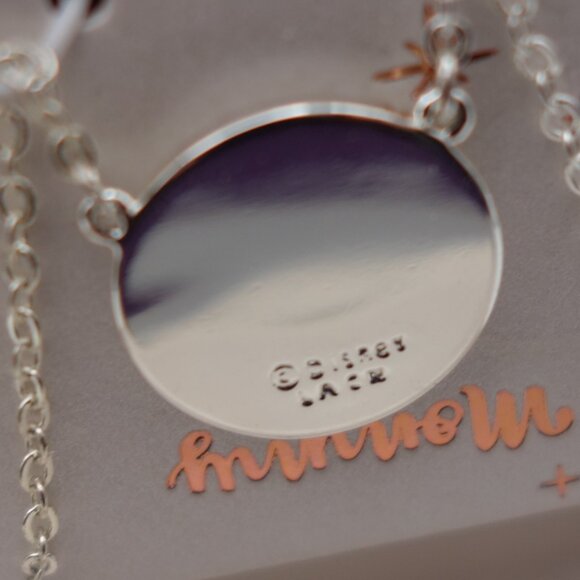 Disney Mommy & Me Fined Plated Silver 14" + 2" & 16" + 2" Necklaces - Picture 14 of 15